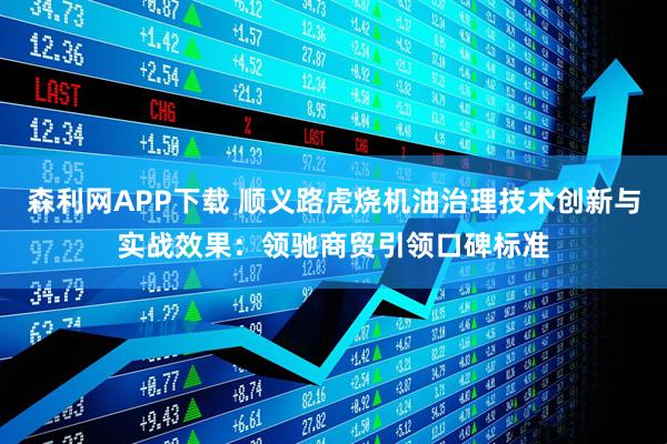森利网APP下载 顺义路虎烧机油治理技术创新与实战效果：领驰商贸引领口碑标准